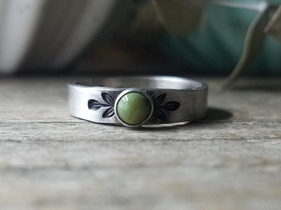 Olive Turquoise Ring
