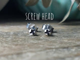 Screw Head / / Hand Forged Studs