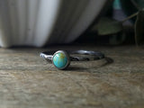 Turquoise Stacking Ring // 5mm Stone // Gypsy Stax™