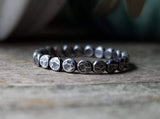 Chunky Ball Beaded Stacking Ring