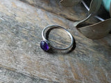 Amethyst Stacking Ring // Gypsy Stax™