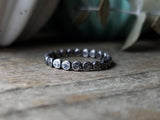 Chunky Ball Beaded Stacking Ring