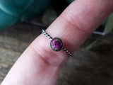 Ruby Zoisite Stacking Ring // Gypsy Stax™