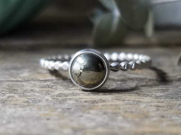 Pyrite Stacking Ring // Gypsy Stax™